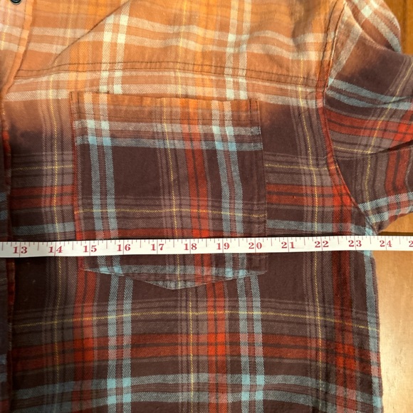 Oli & Hali Orange and Brown Plaid Dress - Picture 4 of 6